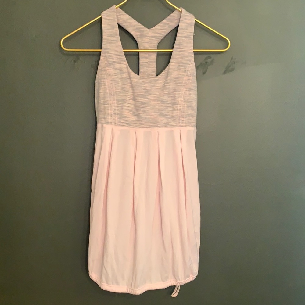 Lululemon Pink/Gray Tank Top - Size 6